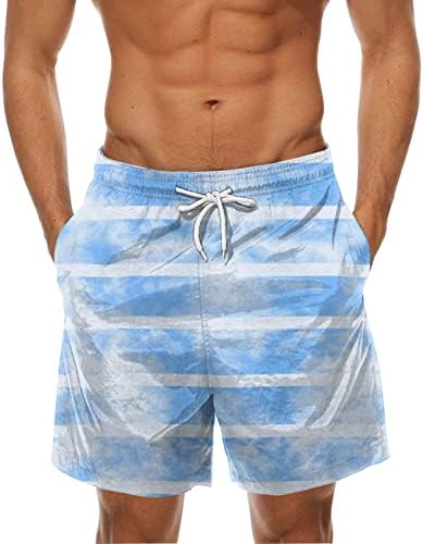 Kurulu Blazers Erkek İlkbahar Yaz Rahat Şort Pantolon Baskılı Spor plaj cepli pantolon Erkek Yüzmek Kısa