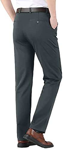 Atletik Sweatpants elastik bel iş pantolon pantolon erkek yüksek ince renk düz rahat erkek kabartmak Evet