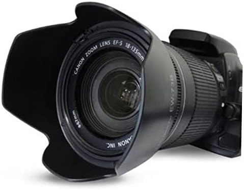 SOLUSTRE DSLR / Kamera Çiçek Mm Lale için / Video / Hood Lens / Optik / ve Profesyonel / Evrensel Fotoğraf
