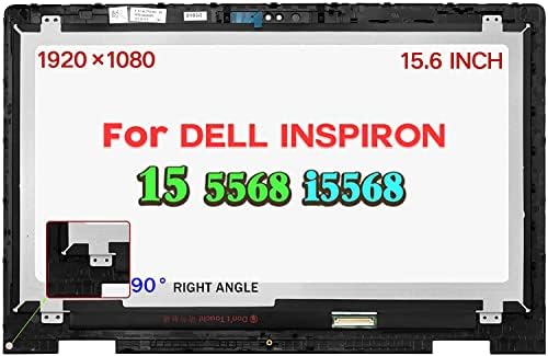 PEHDPVS Ekran Değiştirme için Dell Inspiron 15 5568 i5568 5578 i5578 5579 P58F P58F001 YM0K7 0YM0K7 0079Y 00079Ys