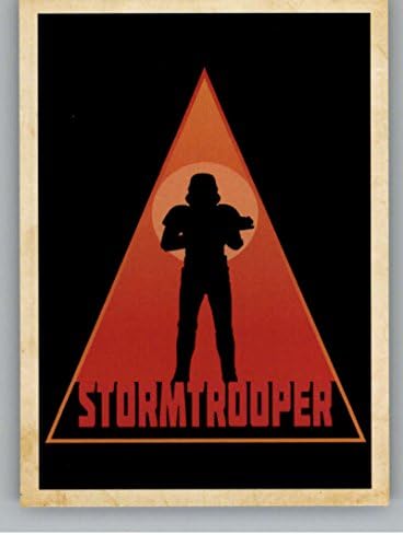 2018 Topps Yıldız Savaşları Solo Film Siluetleri SL-10 Stormtrooper