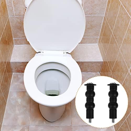 DOITOOL Klozet Klozet Klozet Klozet Vidaları 2 adet Tuvalet Menteşe Vidaları Genişleyen Lastik Cıvatalar Tuvalet Sıkma