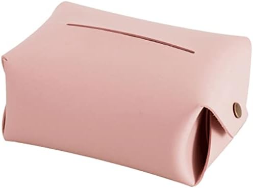 DİNGZZ PU Deri Doku Kutusu Kapağı Dekoratif kağit kutu Dresser Ofis Banyo için (Renk : Siyah-jojo'nun Tuhaf Macerası1,