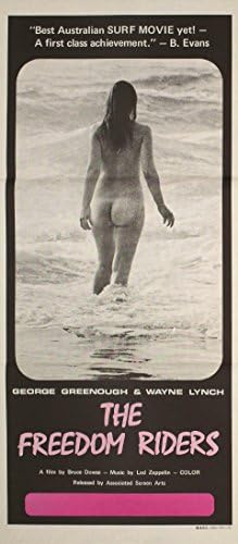 Özgürlük Binicileri 1972 Avustralya Daybill Posteri