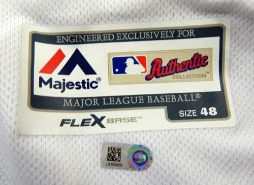 2019 Pittsburgh Pirates Dovydas Neverauskas 66 Oyun Verilen Beyaz Jersey Mem 150-Oyun Kullanılan MLB Formaları