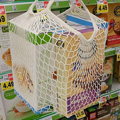 DBYLXMN hediye Çantası Saklama Kabı Alışveriş yeniden kullanılabilir poşet Çanta meyve ağı Örgü Kaplumbağa Çanta Depolama