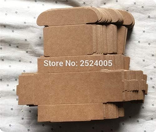 Anncus 7.7x6.3x3. 3 cm El Yapımı sabun ambalaj kutusu / saklama kutusu / kraft kağıt kutuları / hediye kutuları