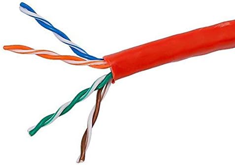 Monoprice Cat5e Ethernet Toplu Kablo - 1000 Feet-Beyaz / Ağ İnternet Kablosu-Katı, 350 MHz, CMR, Yükseltici Dereceli,