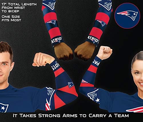 Littlearth NFL New England Patriots Güçlü Silah Kolları