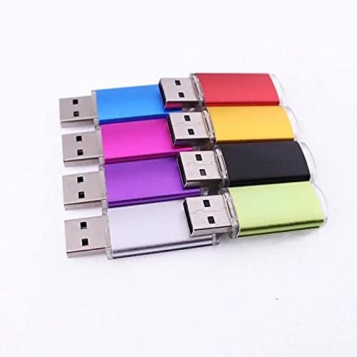 ( 10 Paket) Metal USB flash sürücü hafıza belleği kalem sürücü U Disk 16 MB, 64 MB, 1 GB, 32 GB ÇOK (10X32 GB)