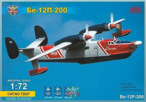 ModelSvit 72037-1 / 72 Be-12P-200 Deneysel Yangınla Mücadele Uçan Tekne Modeli