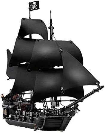REELAK 3D Model Uzay Duygusu Siyah İnci Gemi Uyumlu Korsan Gemisi 4184 4195 Karayip Modeli Yapı Taşı Bulmaca Yelken