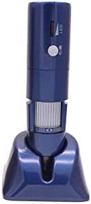 RılıanZZ 1000x Büyütme Endoskop, 8 LED USB 2.0 Dijital Mikroskop, Mini Kamera Adaptörü ve Metal Standı, uyumlu Akıllı