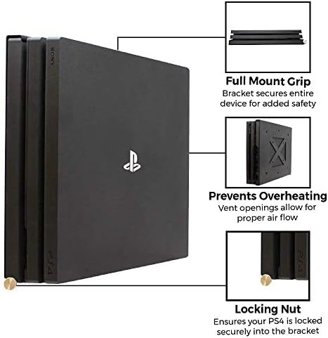 HumanCentric PS4 Pro Duvara veya TV'nin Arkasına Monte Edin / Monte Edin / Patent Beklemede