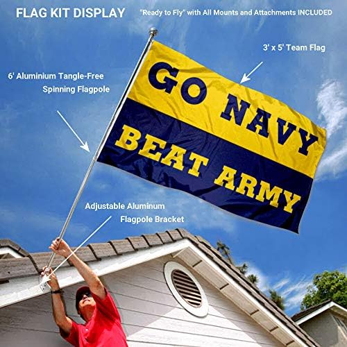 ABD Donanması Astsubayları, Kutup ve Braket Seti ile Ordu Bayrağını Yendi