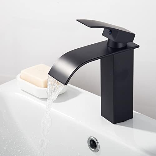 Su musluk bataryası Havzası lavabo musluğu Banyo Havzası Musluk Mikser Tek Delik Pirinç musluk Şelale Tuvalet banyo
