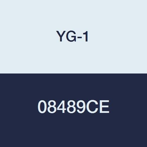 YG - 1 08489CE HSSCo8 End Mill, 6 Flüt, Uzun Uzunluk, Merkez Kesme, TiAlN-Extreme Finish, 9-3/4 Uzunluk, 2