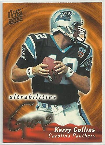Kerry Collins Ultrabılıtıes 1995 Fleer Ultra Futbol Kartı 10 Carolina Panthers