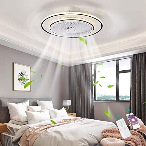 YANGBO tavan vantilatörü Ultra sessiz yatak odası tavan vantilatörleri için ışık 96W kısılabilir Fan tavan lambası