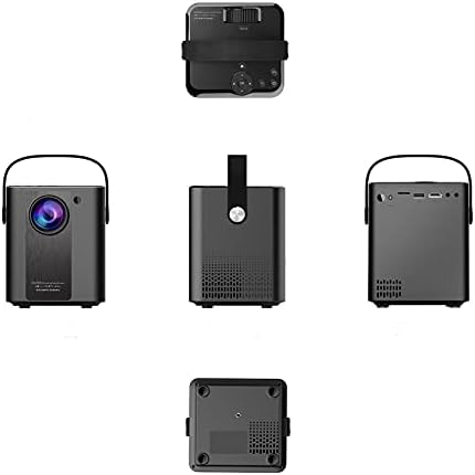 WALNUTA P500 Mini Projektör Smartphone için Taşınabilir Ev Sineması Full HD Desteklenen 1080P Film Beamer Ev Eğlencesi