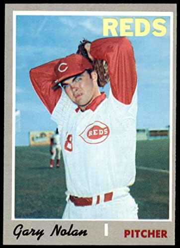 1970 Topps 484 Gary Nolan Cincinnati Kırmızıları (Beyzbol Kartı) ESKİ Kırmızılar