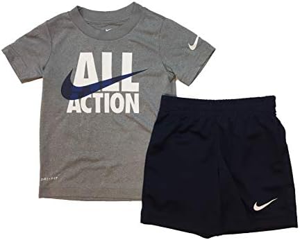 Nike Boy's Dri-Fit Tişört ve Şort 2 Parça Set