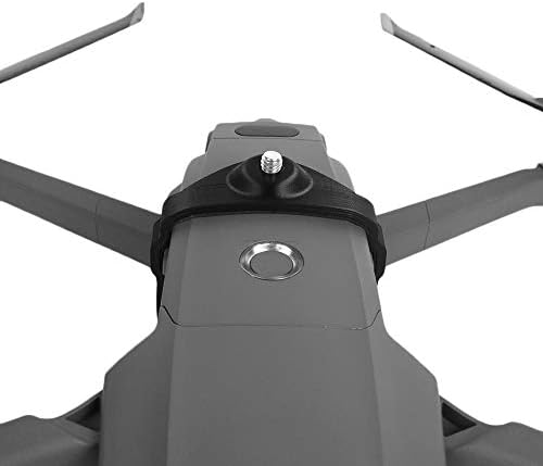 Guolarızı Güvenlik 2 Tutucu Kamera Panorama 360° Pro / Zoom Mavic Drone Braketi Dağı DJI Helikopter (Siyah)