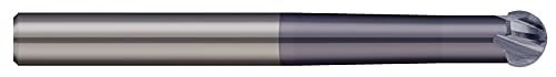 Micro 100 SBMM-100-472X Alttan Kesme Frezesi, 220 ° Sarma Açısı, 10 mm Kesici Çapı, 6,7 mm LOC, 68 mm Erişim, 6,7