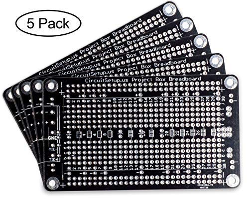Elektronik, RaspberryPı, ESP8266, ESP32 Prototipleme için Devre Kurulum Lehimlenebilir Breadboard PCB-3.78 x 2.2 (96x56mm)