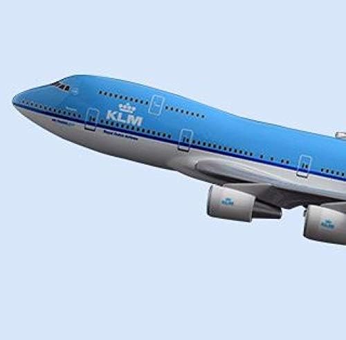 47 cm KLM B747 Uçak Modeli KLM Uçak Modeli Hollanda Boeing 747 Uçak Airbus Tekerlekli Işıklı