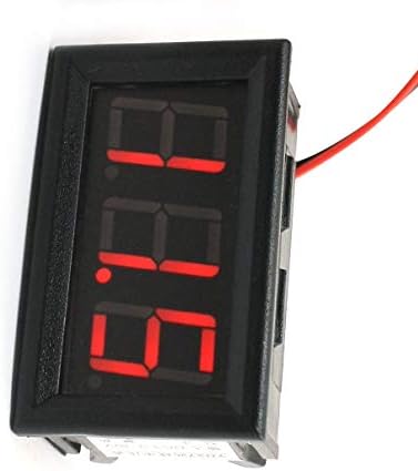 Aexıt Panel Montaj Araçları ve Test Cihazları Kırmızı LED Ekran Gerilim Metre Çoklu Test Cihazları Voltmetre AC60-300V