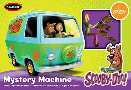 Kutup ışıkları Scooby-Doo gizem makinesi 1: 25 ölçekli Snap model seti