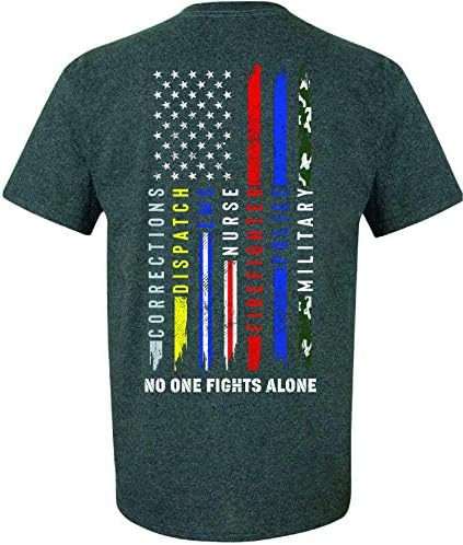Kimse Savaşır Yalnız Patriot Giyim T-Shirt Tee erkek Fit