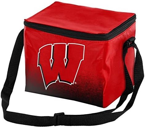 NCAA Wisconsin Porsuk Degrade Öğle Yemeği Çantası soğutucuradyant Öğle Yemeği Çantası Soğutucu, Takım Rengi, Bir Boyut