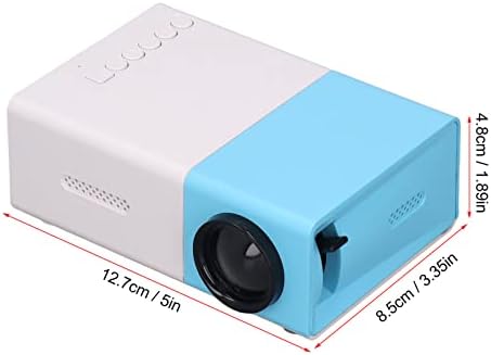 1080 P HD Mini Projektör, Dijital Film Projektör, Dahili Hoparlör, Dağınık Yansıma Görüntüleme, Taşınabilir Video