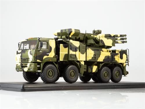 Başlangıç Ölçekli Modeller Pantsir - S1 SA-22 Tazı Missel Sistemi KAMAZ-6560 Çöl Kamuflajı 1/43 ABS Tankı Önceden