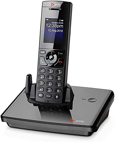 Polycom VVX D230 DECT IP Telefon, GÜÇ KAYNAĞI, NA (2200-49230-001) (Yenilendi)