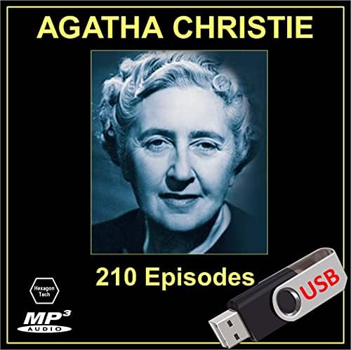 Agatha Christie: mp3'te Eski Zaman Radyo Şovlarının 210 Bölümü [USB Flash Sürücü]