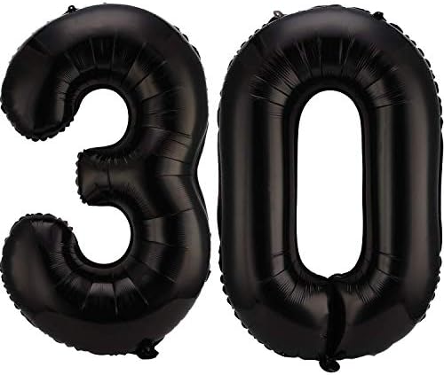 42 İnç Numarası 30 Balonlar Jumbo 30 Folyo Parti Balonlar Dev Numarası 30 Balonlar için 30th Doğum Günü Parti Süslemeleri