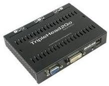 Matrox Aksesuar T2G-D3D-IF TripleHead2Go Dijital Baskı Çift bağlantılı DVI USB Elektronik Tüketici Elektroniği