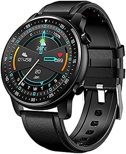 SPOREX 2023 Bluetooth Akıllı Saat (Siyah Kayış)