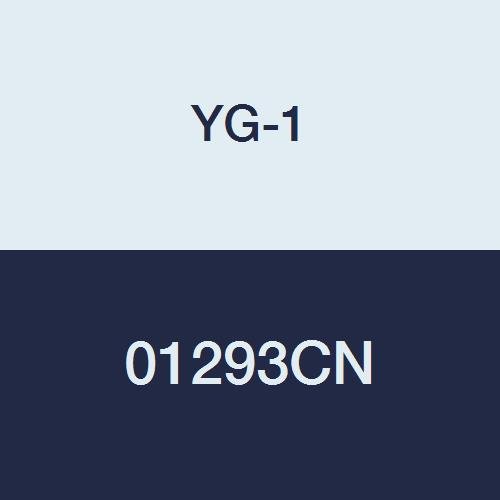 YG-1 01293CN HSSCo8 Parmak Freze, 2 Flüt, Normal Uzunluk, Kalay Kaplama, 2-5/16 Uzunluk, 3/16