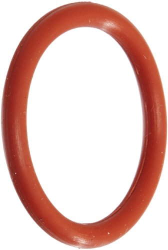 Mr O-Ring 047 Silikon O-Ring, 70A Durometre, Kırmızı, 4-1 / 2 ID, 4-5 / 8 OD, 1/16 Genişlik (10'lu Paket)