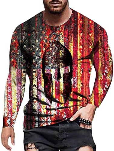 Uzun Kollu Tee Gömlek Erkekler için Hafif Çizgili Tunik Üst İsa Çapraz İnanç Sonbahar Kazak Tee Gömlek