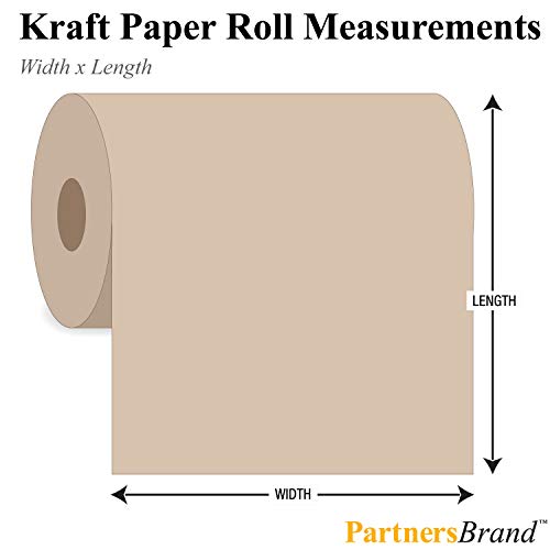 Ortaklar Markası PKP2040 Kraft Kağıt Ruloları, 40, 20 x 900', Kraft