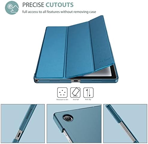 ProCase Galaxy Tab A8 10.5 İnce Stant Kılıfı Paketi ile Galaxy Tab A8 Folio Kılıf 10.5 İnç 2022