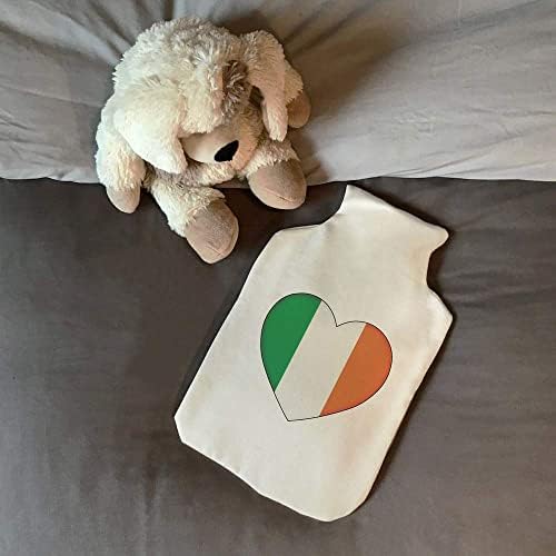 Azeeda 'İrlanda Bayrağı Aşk Kalp' Sıcak Su Şişesi Kapağı (HW00027911)