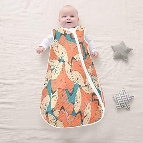 yenidoğan Bebekler için vvfelıxl uyku tulumu - Tilki Bebek Giyilebilir Battaniye - Kundak Geçiş Bebek için uyku tulumu-Yürümeye