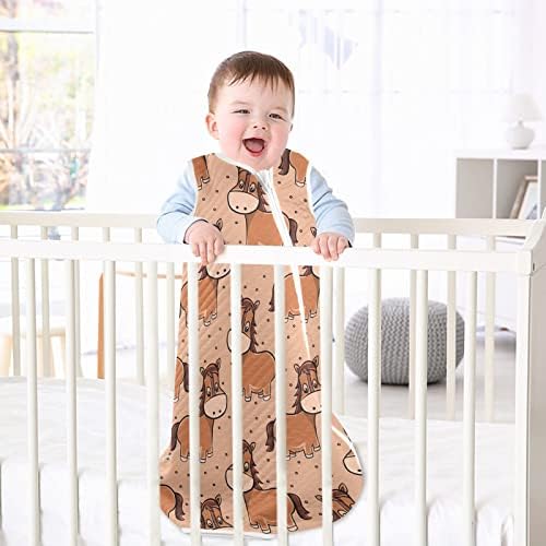 yenidoğan Bebekler için vvfelıxl uyku tulumu - Sevimli şişman atlar bebek giyilebilir Battaniye - Bebek için kundak