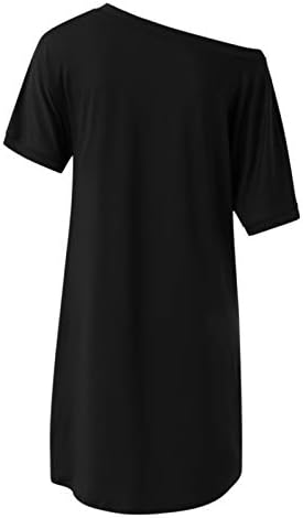 LKPJJFRG kadın yazlık t-Shirt Elbise 2023 Sıkı Elastik Bel Leopar Baskı Fırfır Büyük Boy T Shirt Elbise 2023